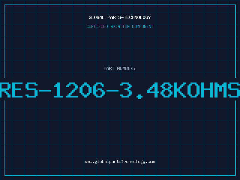Aviation Part RES-1206-3.48KOHMS