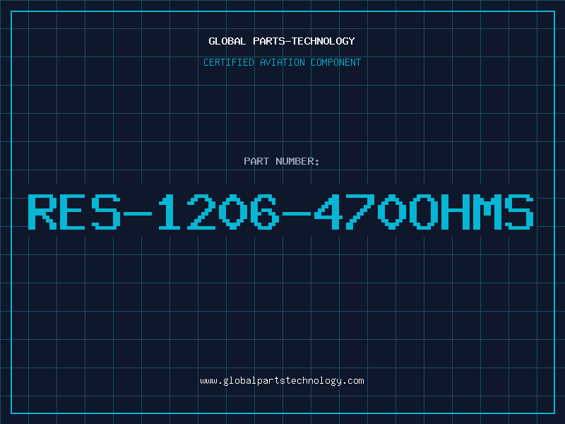 Aviation Part RES-1206-470OHMS