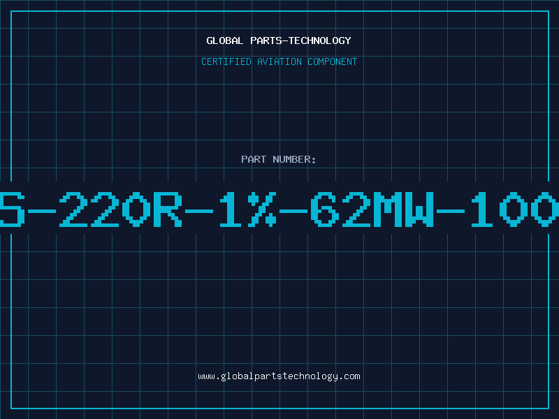 Aviation Part RES-220R-1%-62MW-100PP