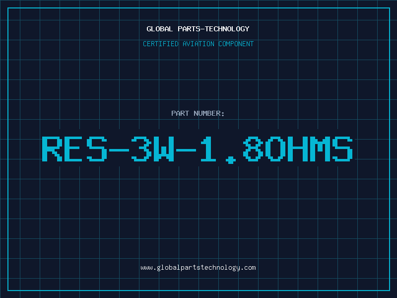 Aviation Part RES-3W-1.8OHMS