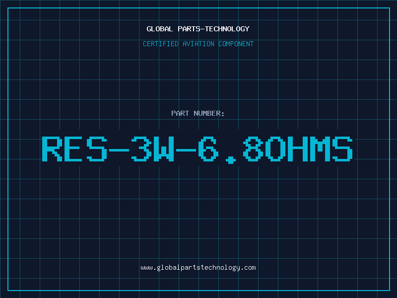 Aviation Part RES-3W-6.8OHMS
