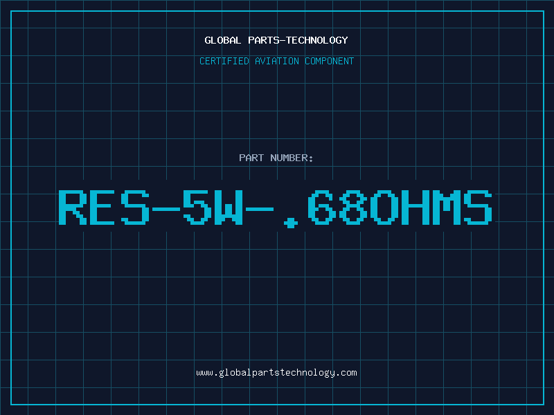 Aviation Part RES-5W-.68OHMS