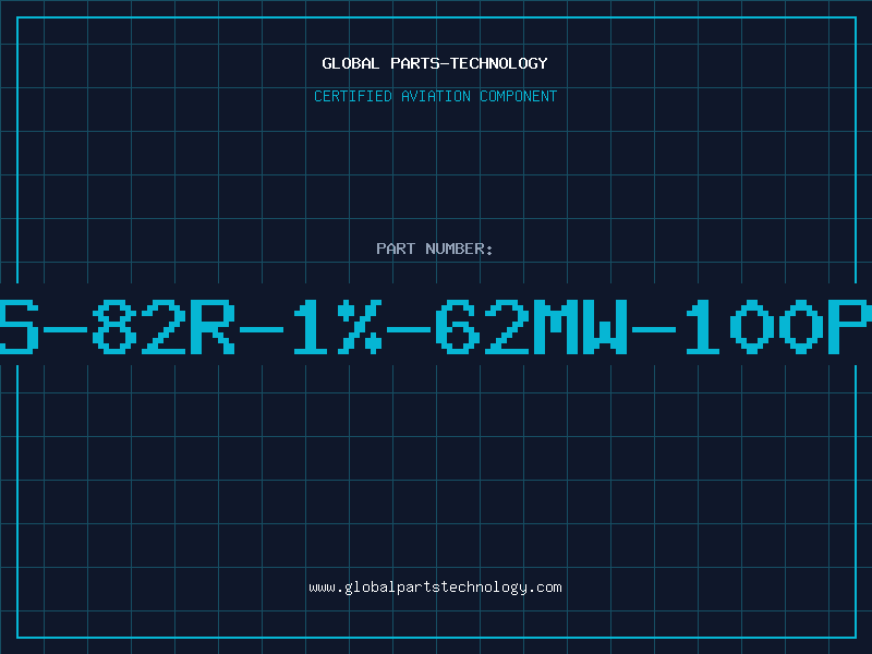Aviation Part RES-82R-1%-62MW-100PPM