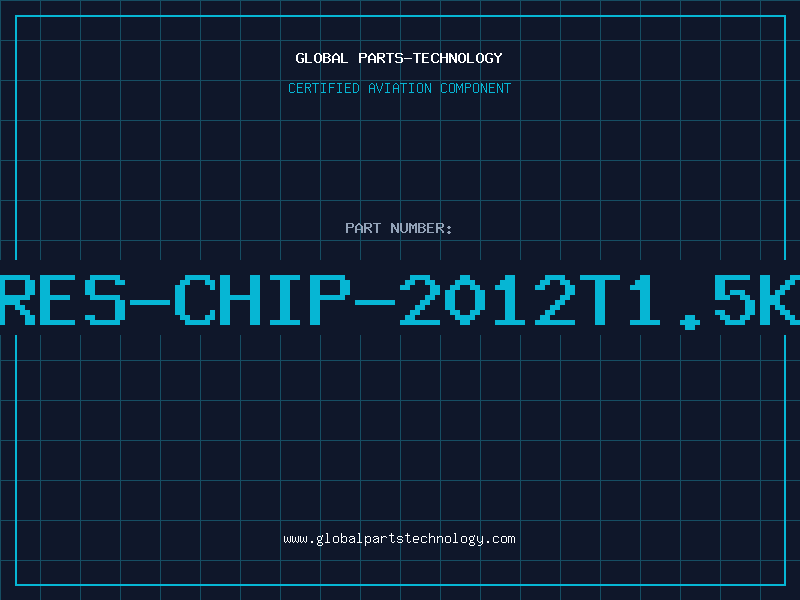 Aviation Part RES-CHIP-2012T1.5K