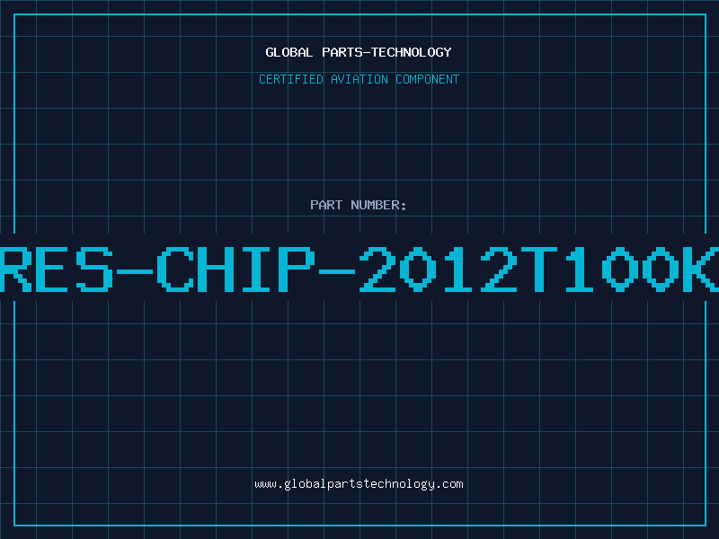Aviation Part RES-CHIP-2012T100K