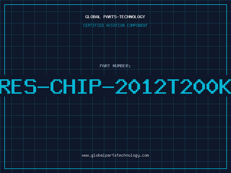 Aviation Part RES-CHIP-2012T200K