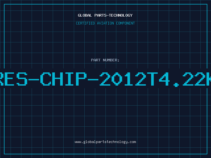 Aviation Part RES-CHIP-2012T4.22K