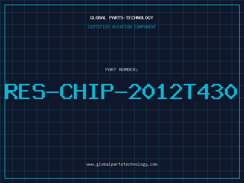 Aviation Part RES-CHIP-2012T430