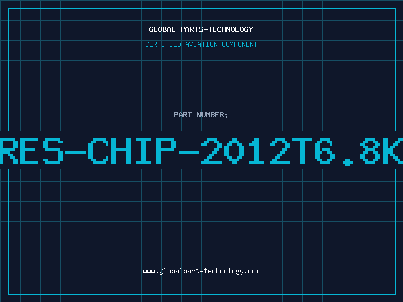 Aviation Part RES-CHIP-2012T6.8K