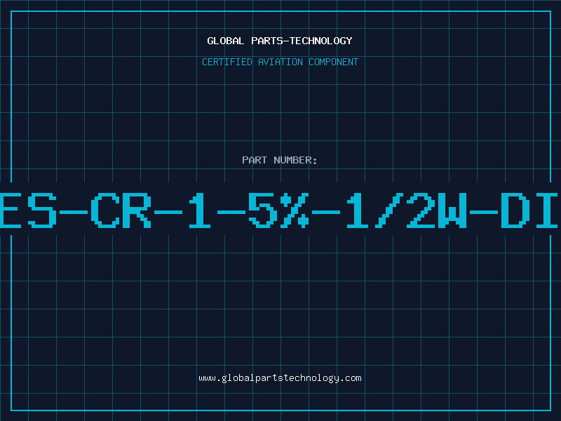 Aviation Part RES-CR-1-5%-1/2W-DIP