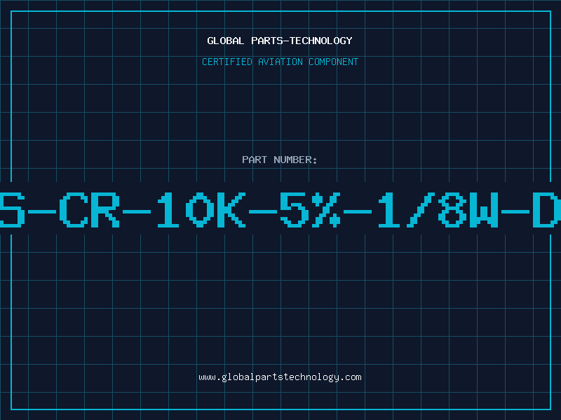 Aviation Part RES-CR-10K-5%-1/8W-DIP