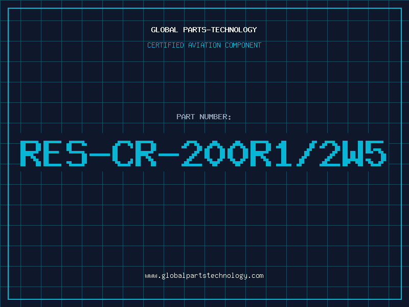 Aviation Part RES-CR-200R1/2W5