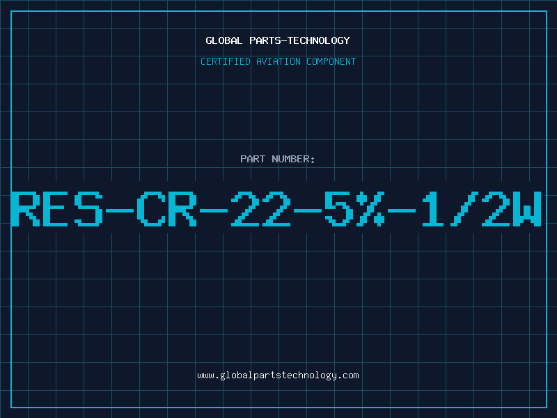 Aviation Part RES-CR-22-5%-1/2W
