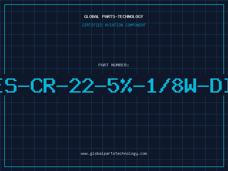 Aviation Part RES-CR-22-5%-1/8W-DIP
