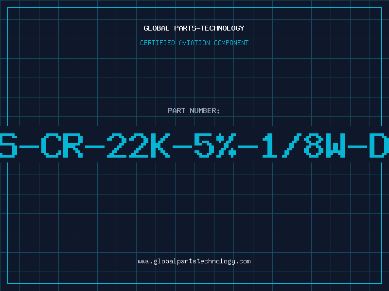 Aviation Part RES-CR-22K-5%-1/8W-DIP