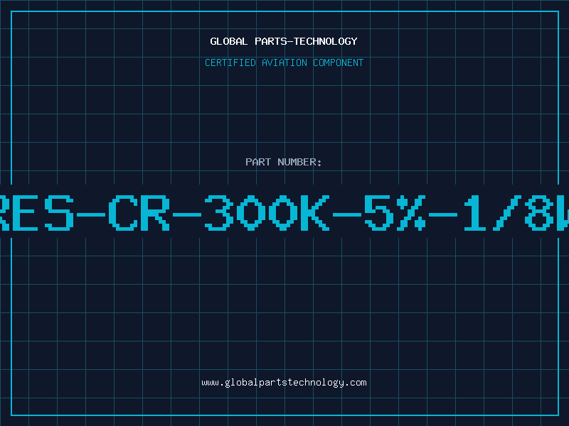Aviation Part RES-CR-300K-5%-1/8W