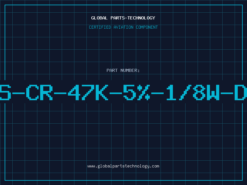 Aviation Part RES-CR-47K-5%-1/8W-DIP