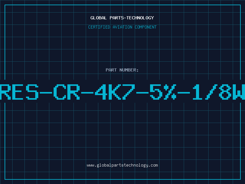 Aviation Part RES-CR-4K7-5%-1/8W