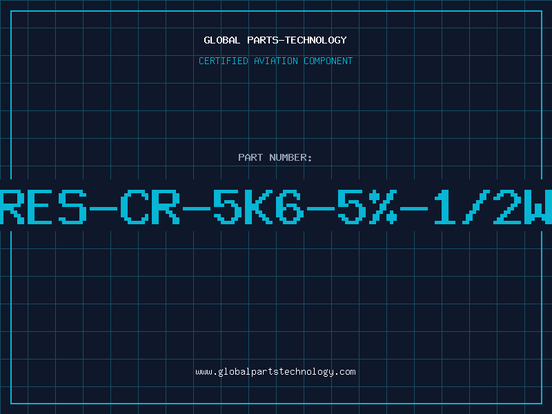 Aviation Part RES-CR-5K6-5%-1/2W