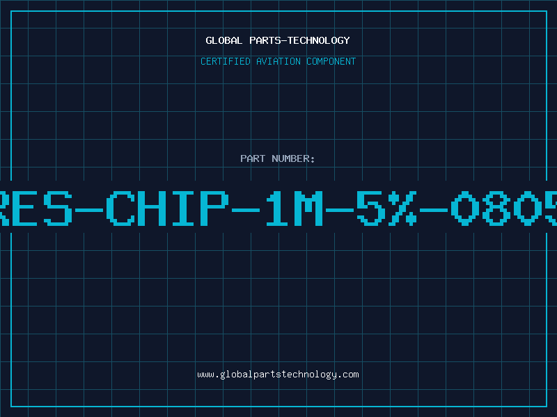 Aviation Part RES-Chip-1M-5%-0805
