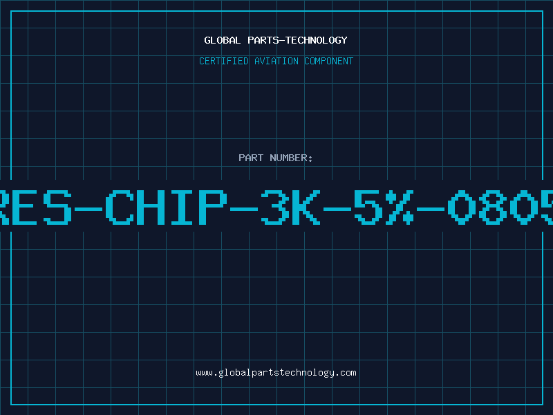 Aviation Part RES-Chip-3K-5%-0805