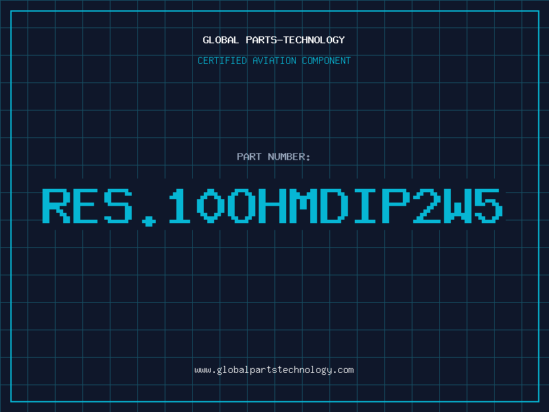 Aviation Part RES.10ohmDIP2W5