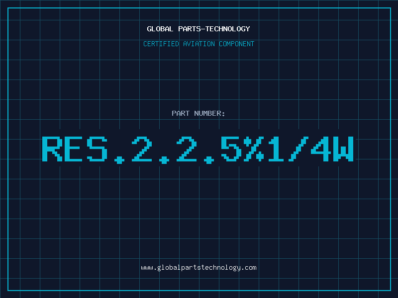 Aviation Part RES.2.2/5%1/4W