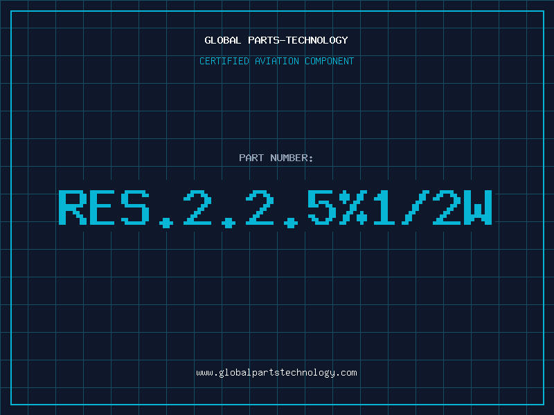 Aviation Part RES.2.2.5%1/2W