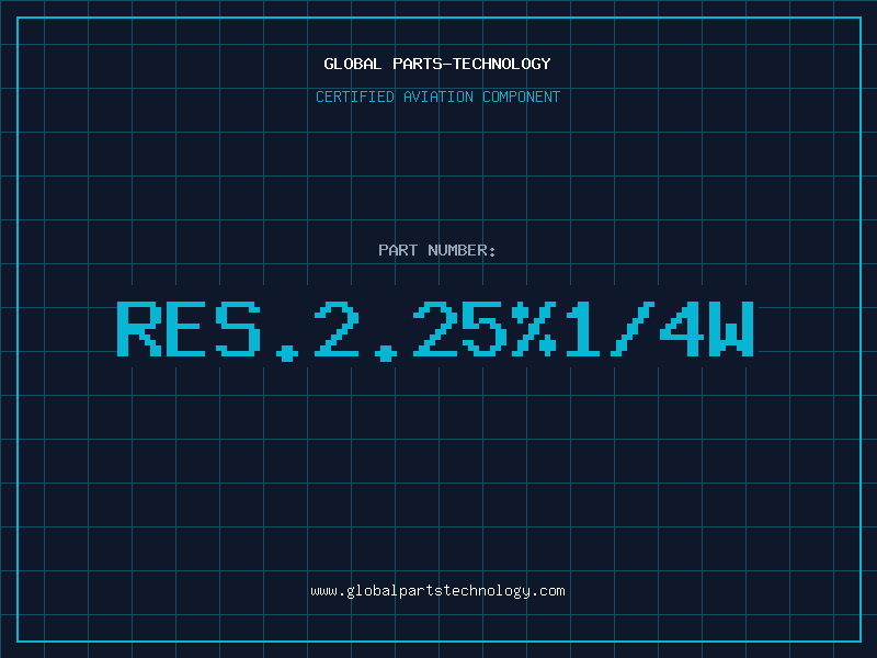 Aviation Part RES.2.25%1/4W