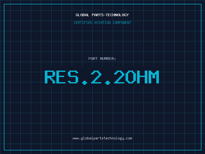 Aviation Part RES.2.2OHM