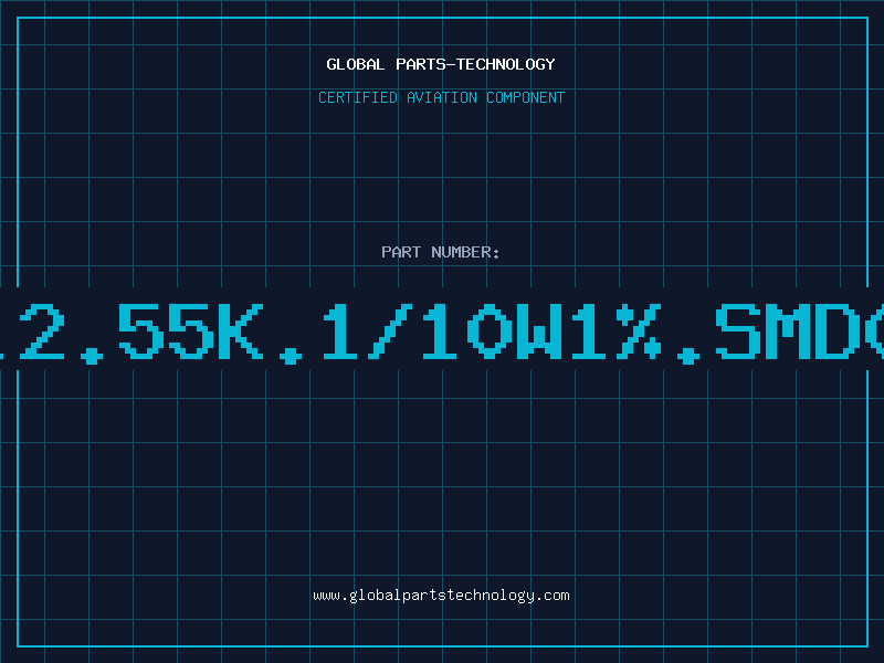 Aviation Part RES.2.55K.1/10W1%.SMD0603