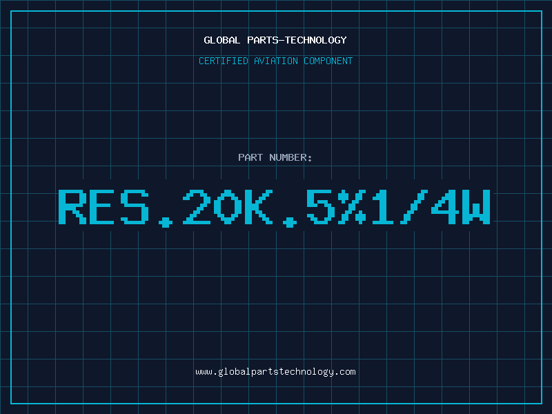 Aviation Part RES.20K/5%1/4W