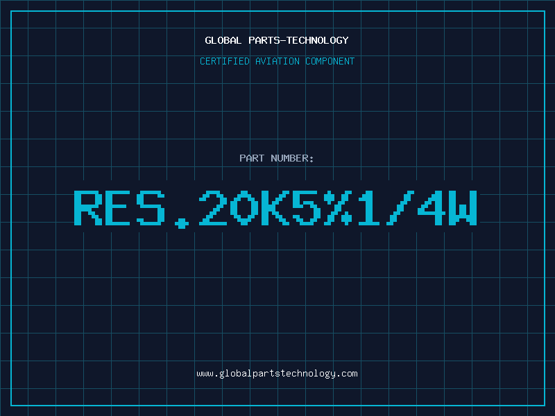 Aviation Part RES.20K@5%1/4W