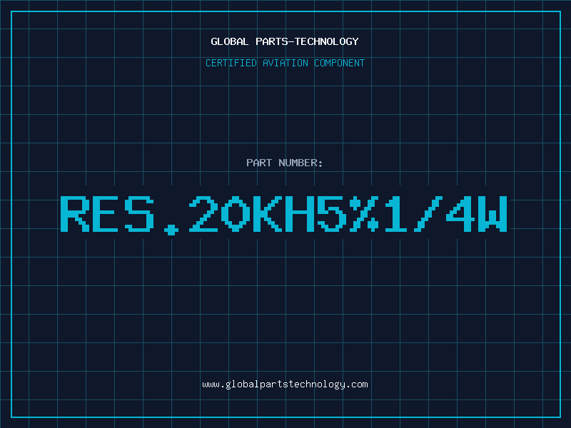 Aviation Part RES.20KH5%1/4W