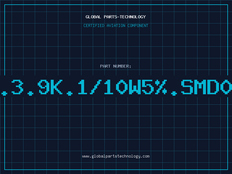 Aviation Part RES.3.9K.1/10W5%.SMD0603