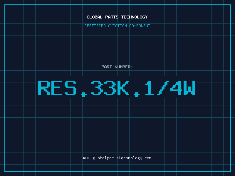 Aviation Part RES.33K/1/4W
