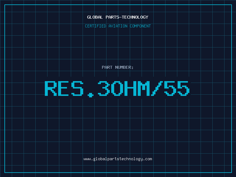 Aviation Part RES.3ohm/55