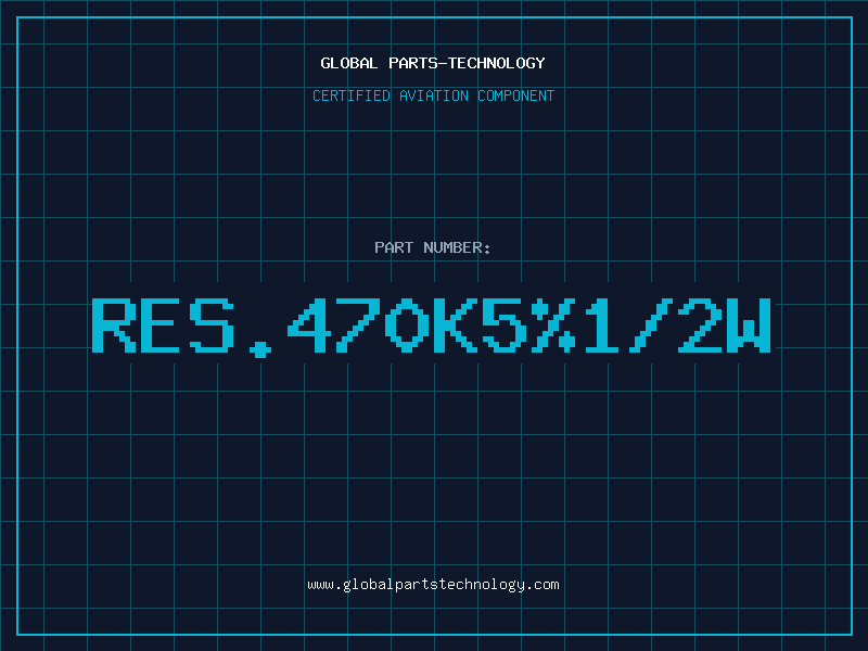 Aviation Part RES.470K5%1/2W