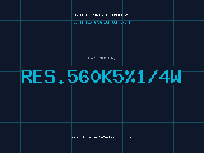 Aviation Part RES.560K5%1/4W