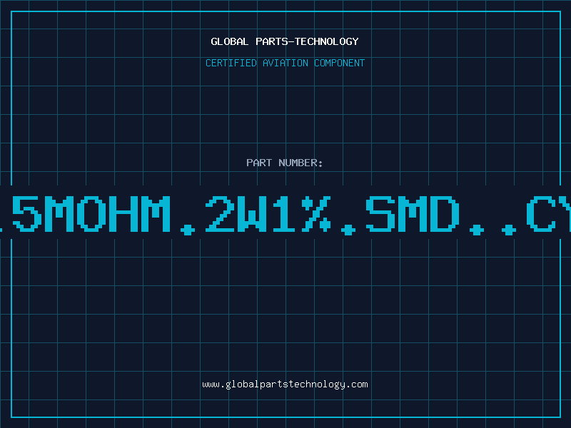 Aviation Part RES.5mOHM.2W1%.SMD..CYNTE