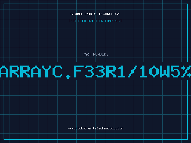 Aviation Part RES.ARRAYC.F33R1/10W5%0603