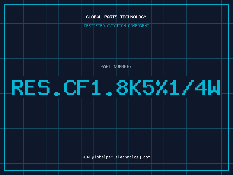 Aviation Part RES.CF1.8K5%1/4W