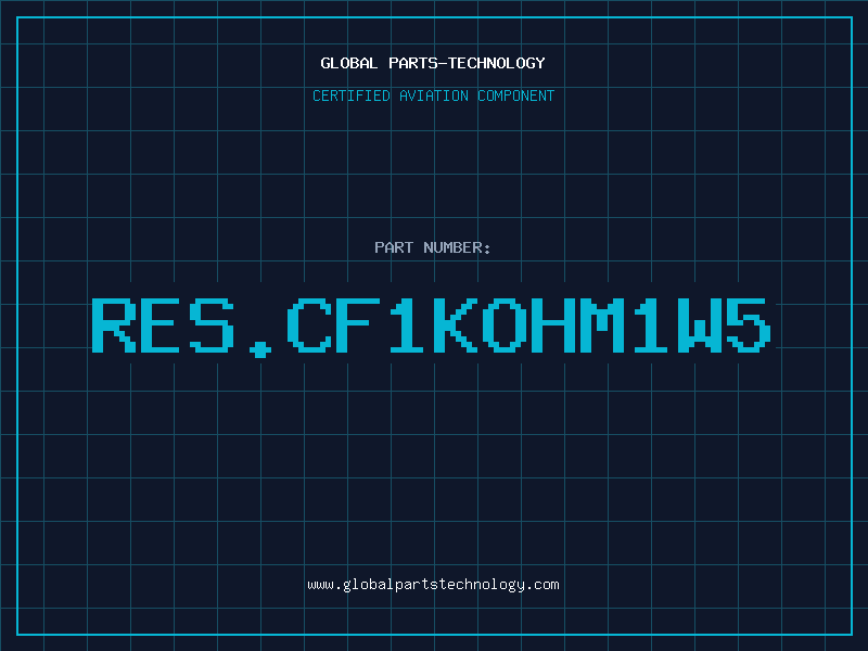 Aviation Part RES.CF1KOHM1W5