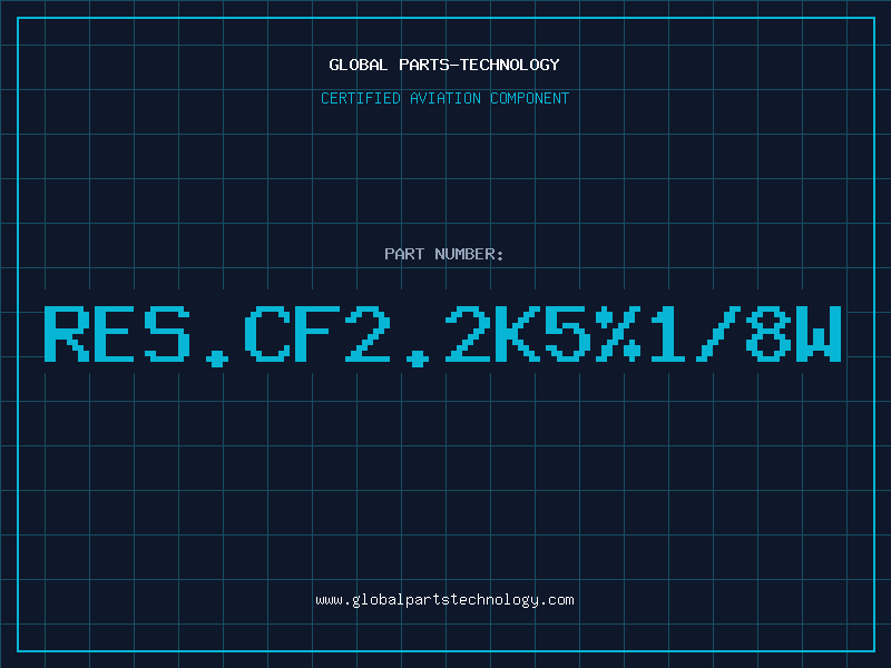 Aviation Part RES.CF2.2K5%1/8W