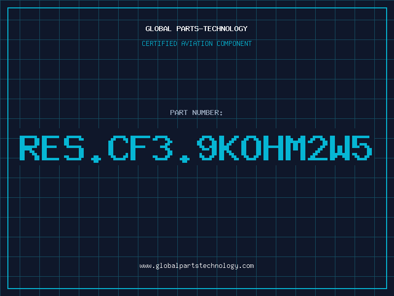 Aviation Part RES.CF3.9KOHM2W5