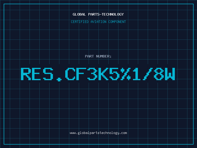 Aviation Part RES.CF3K5%1/8W