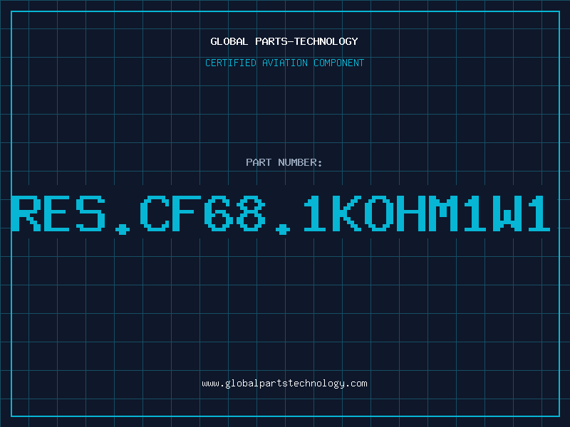 Aviation Part RES.CF68.1KOHM1W1