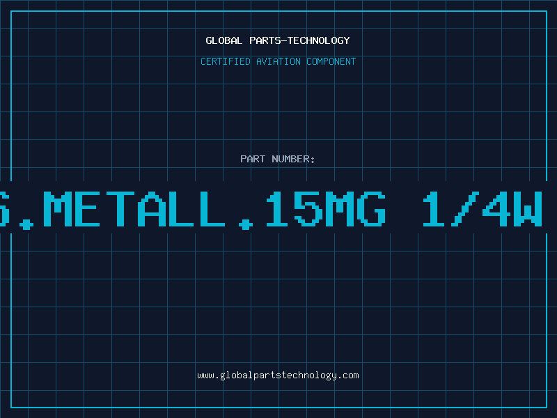 Aviation Part RES.METALL.15MG 1/4W 10