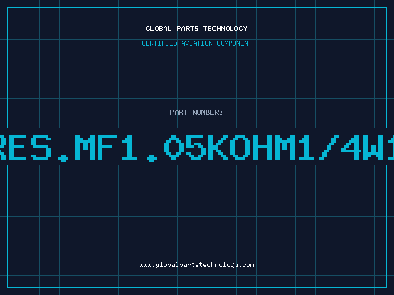 Aviation Part RES.MF1.05KOHM1/4W1