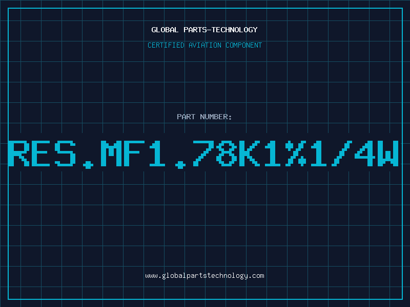 Aviation Part RES.MF1.78K1%1/4W